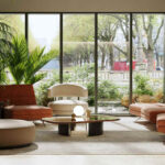 Gerenderd interieur met diverse objecten uit Chaos Cosmos