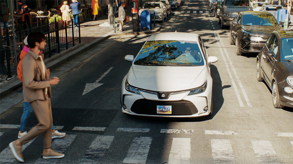 Render van auto's met bestuurder