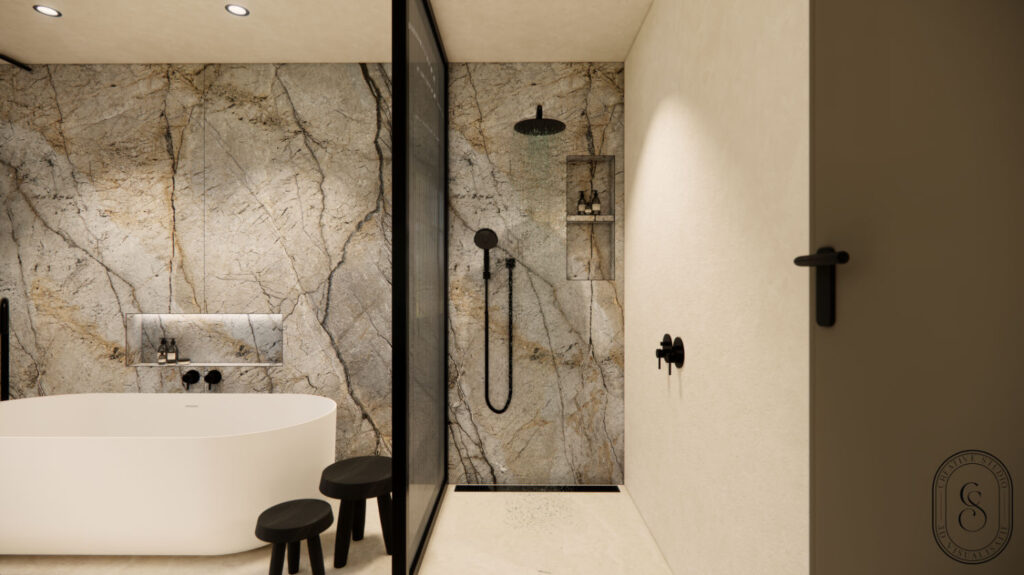 Render of a bathroom