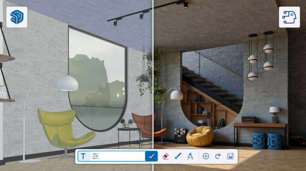 SketchUp biedt je meer stilistische controle met een verbeterde Ambient Occlusion, Roughness en Diffusion v2!