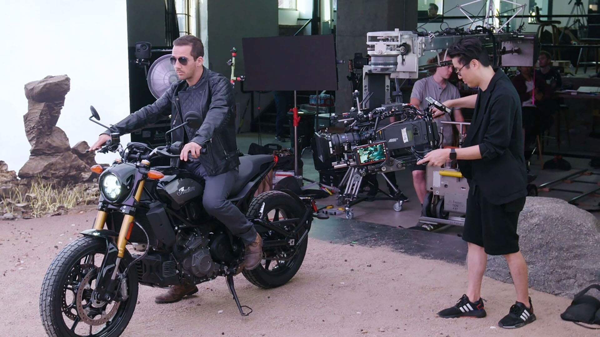 Overzichtelijke interface van de In-Camera VFX Editor voor virtuele productie.