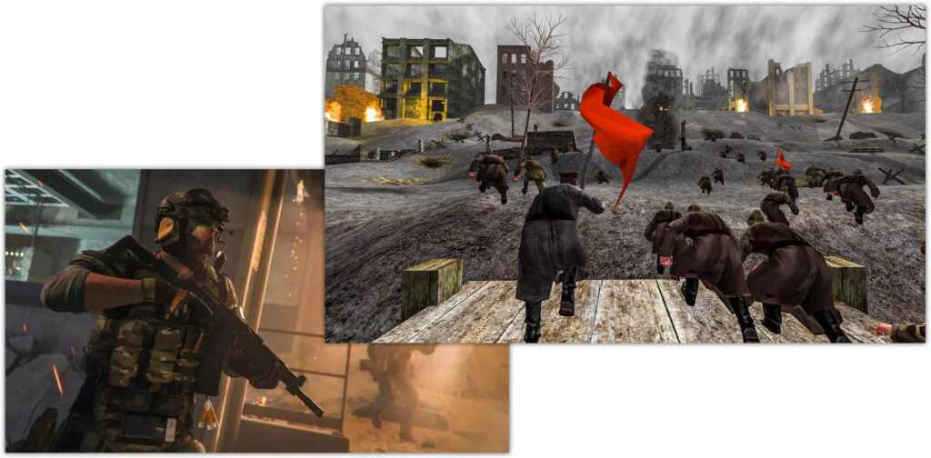 Gaming die in 3D realtime gerenderd worden