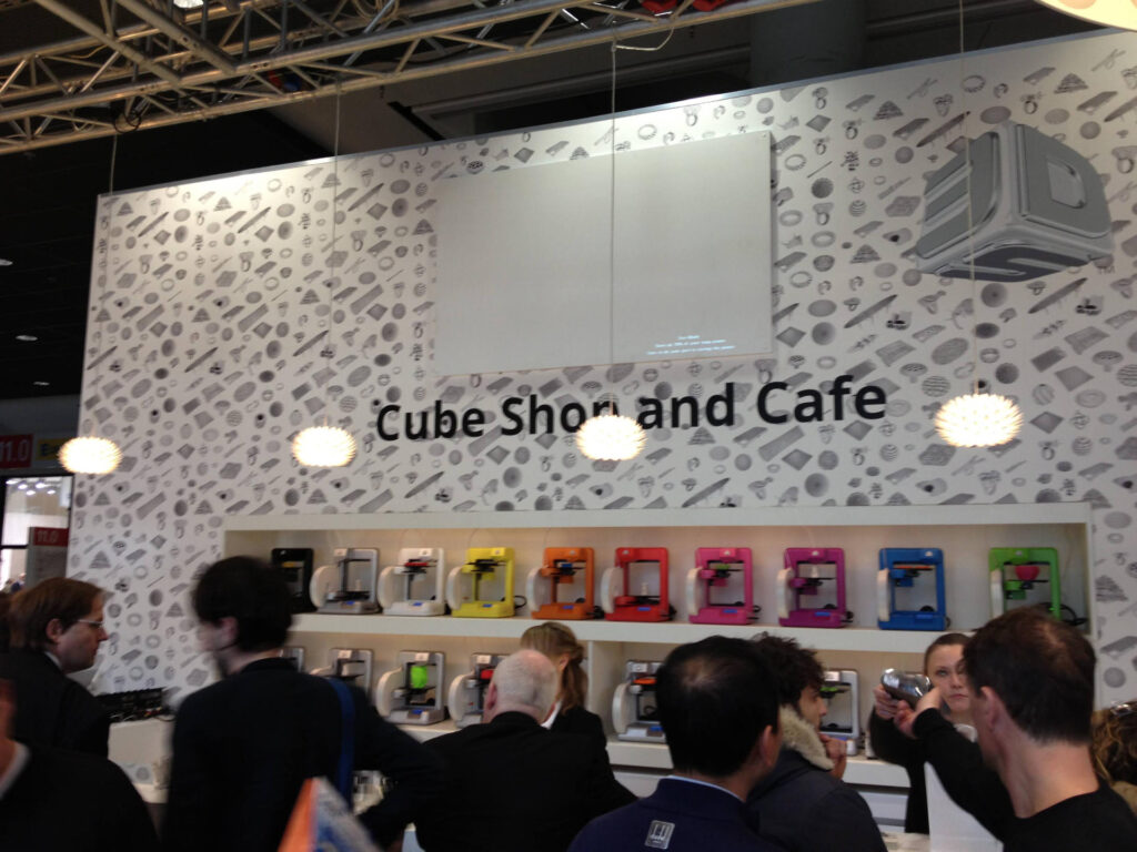 Foto van de 3D Systems stand op Frankfurter Messe