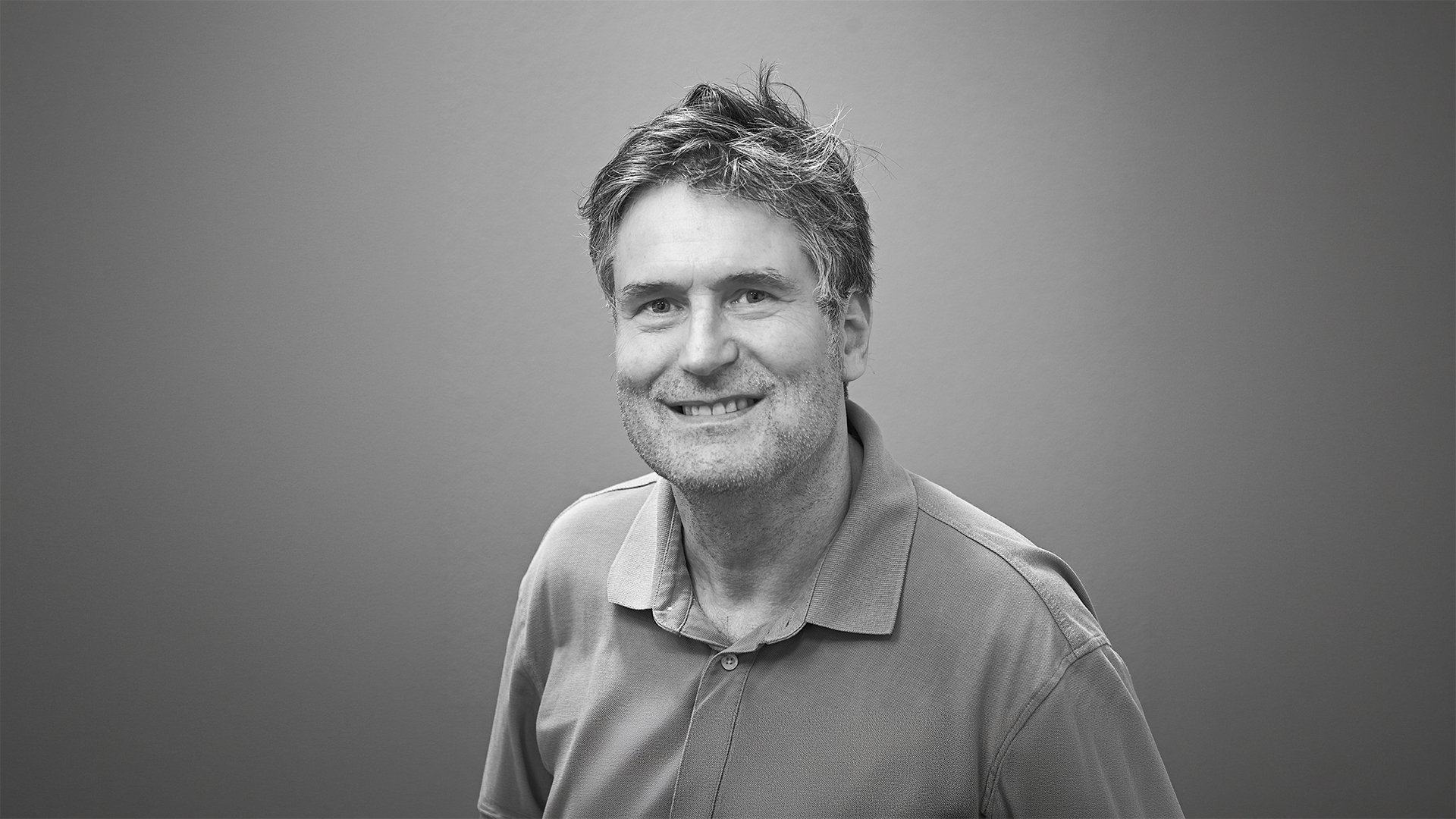 Portret van Ben van Steenwijk, compagnon en verantwoordelijk voor de sales-administratie.